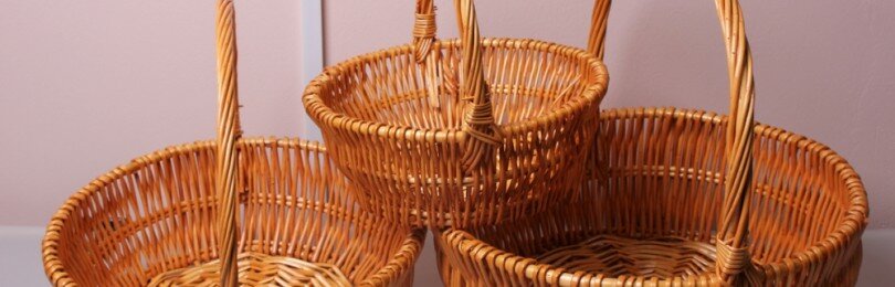 Техника плетения корзины из ивы для начинающих