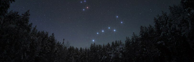 Как самостоятельно найти на звездном небе Полярную звезду